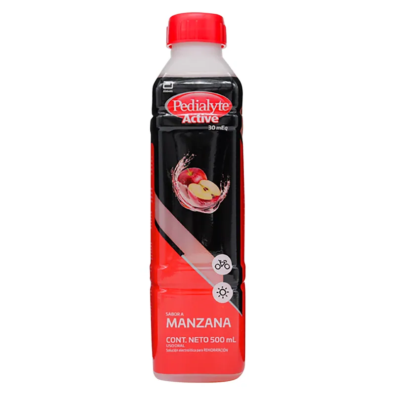 Pedialyte Zinc 30 Manzana 500 mL