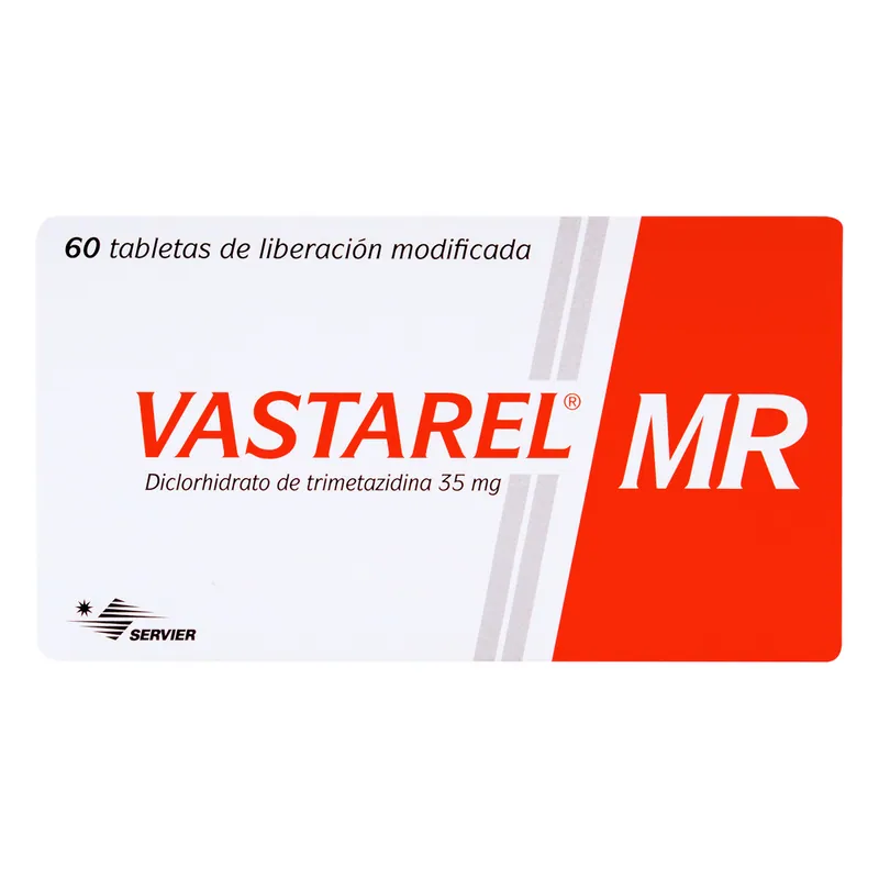 Vastarel Mr 35 mg 60 tabletas