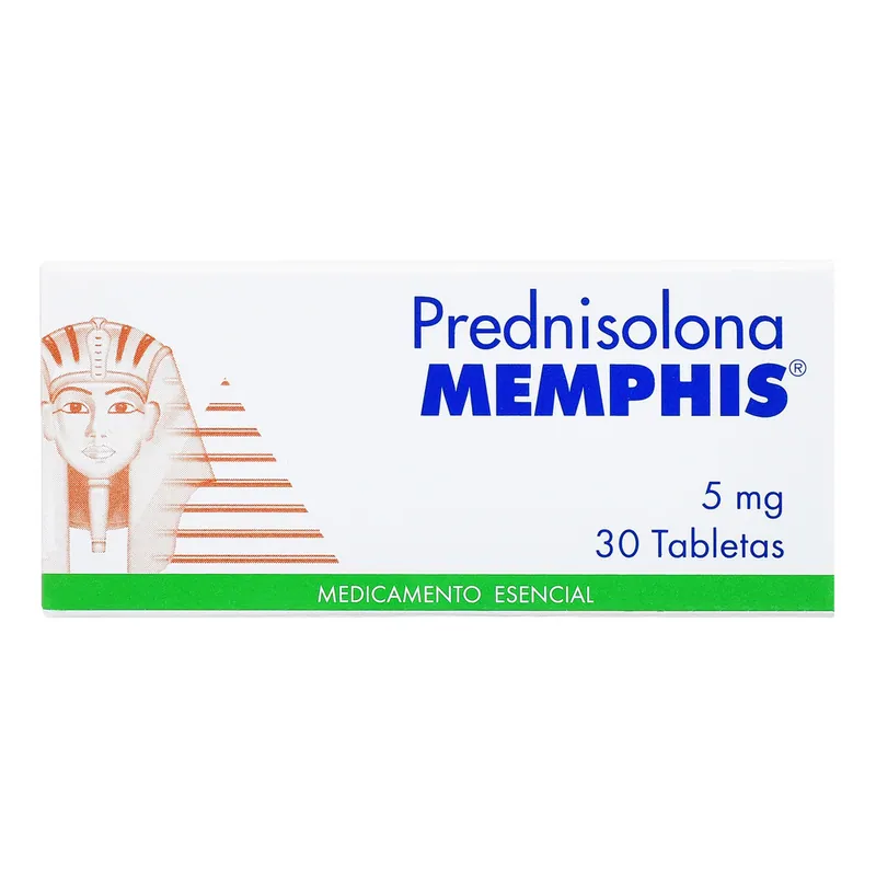 Prednisolona 5 mg 30 tabletas MP