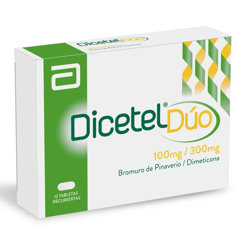 Dicetel Duo 100/300m 12 tabletas