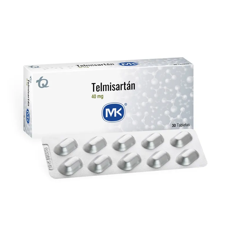 Telmisartan 40 mg 30 tabletas MK