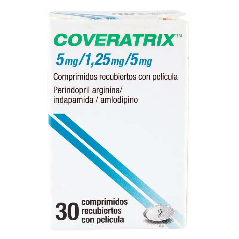 Coveratrix 5 mg/1.25 mg/5 mg 30 tabletas