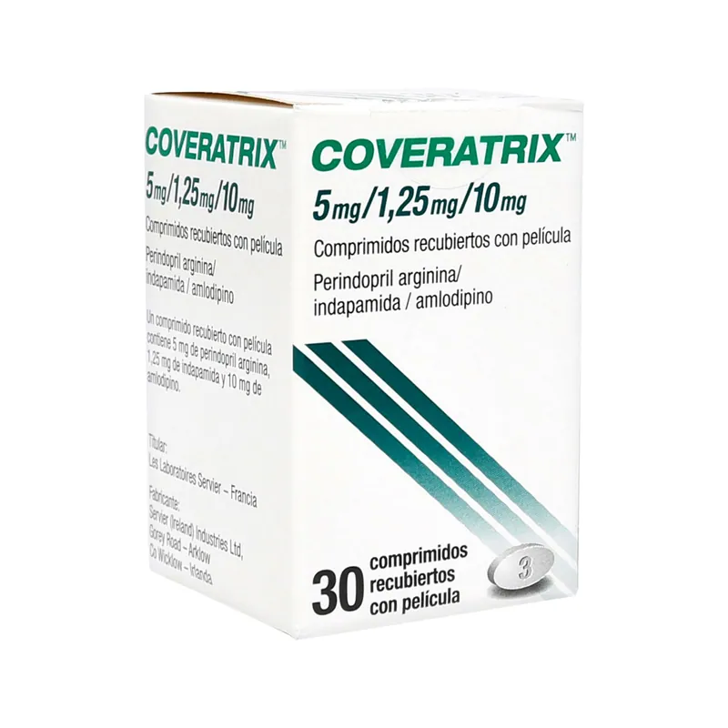 Coveratrix 5 mg/1.25 mg/10 mg 30 tabletas