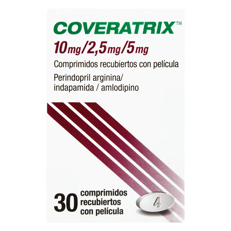 Coveratrix 10 mg/2.5 mg/5 mg 30 tabletas