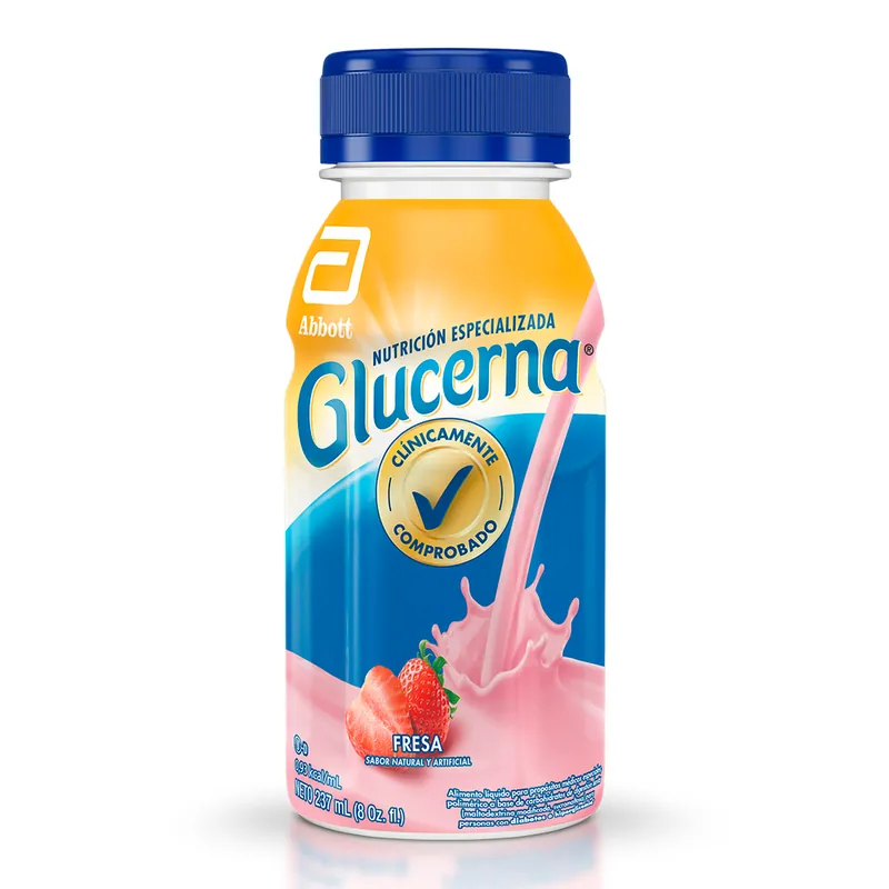 Glucerna líquido Fresa Bot 237 mL