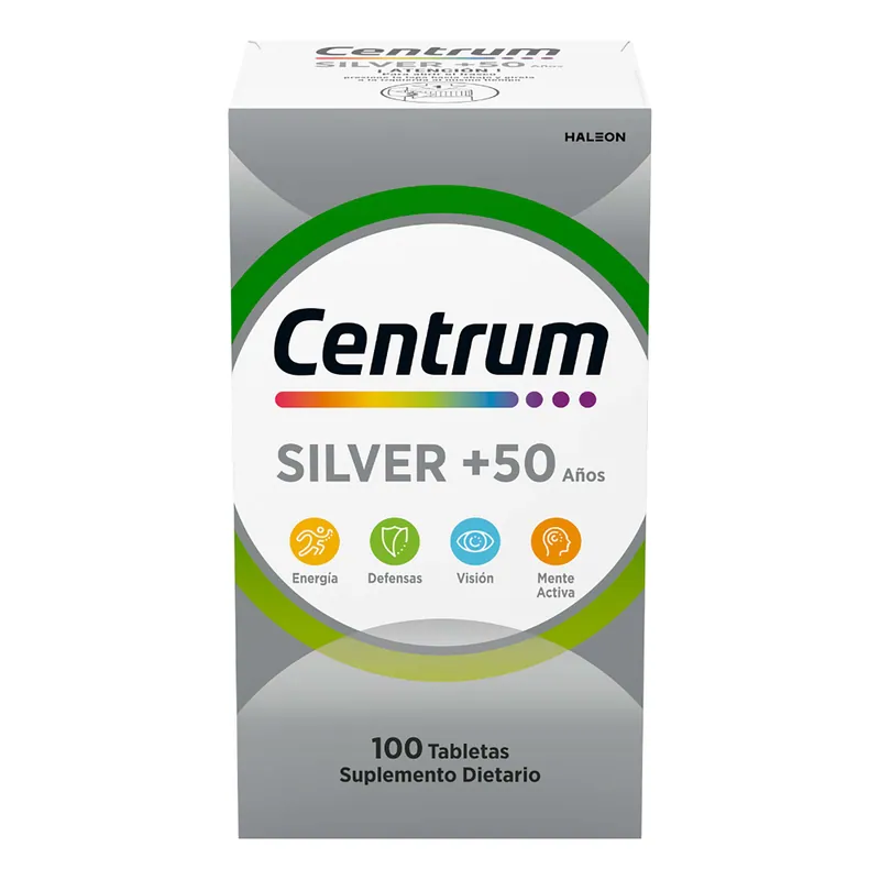 Centrum Silver 50 Anos 100 tabletas