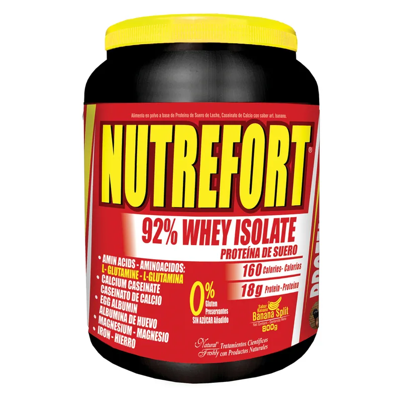 Nutrefort proteína Banana 800 g