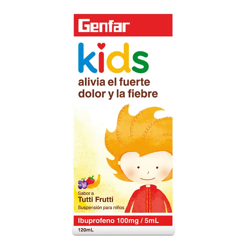 Ibuprofeno suspensión Kids 120 mL GF