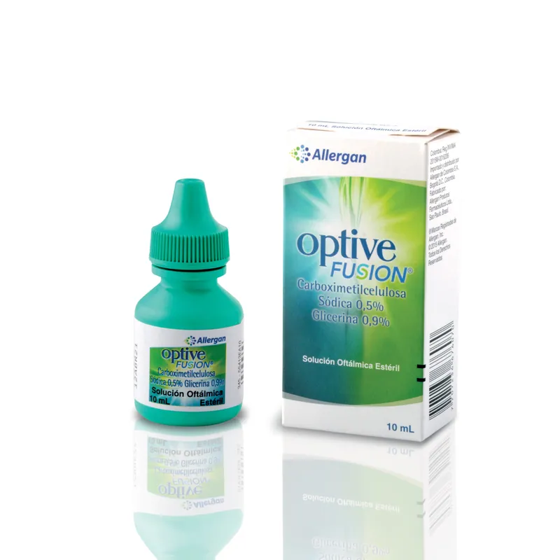 Optive fusión solución oftálmica 10 mL