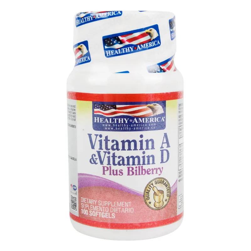 Vitamin a y D 100 Softgels Healthy