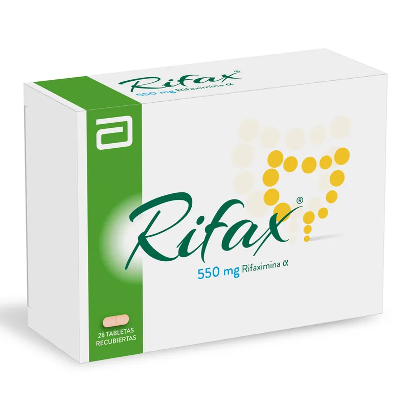 Rifax 550 mg 28 tabletas AG