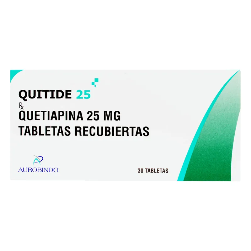Quitide 25 mg 30 tabletas