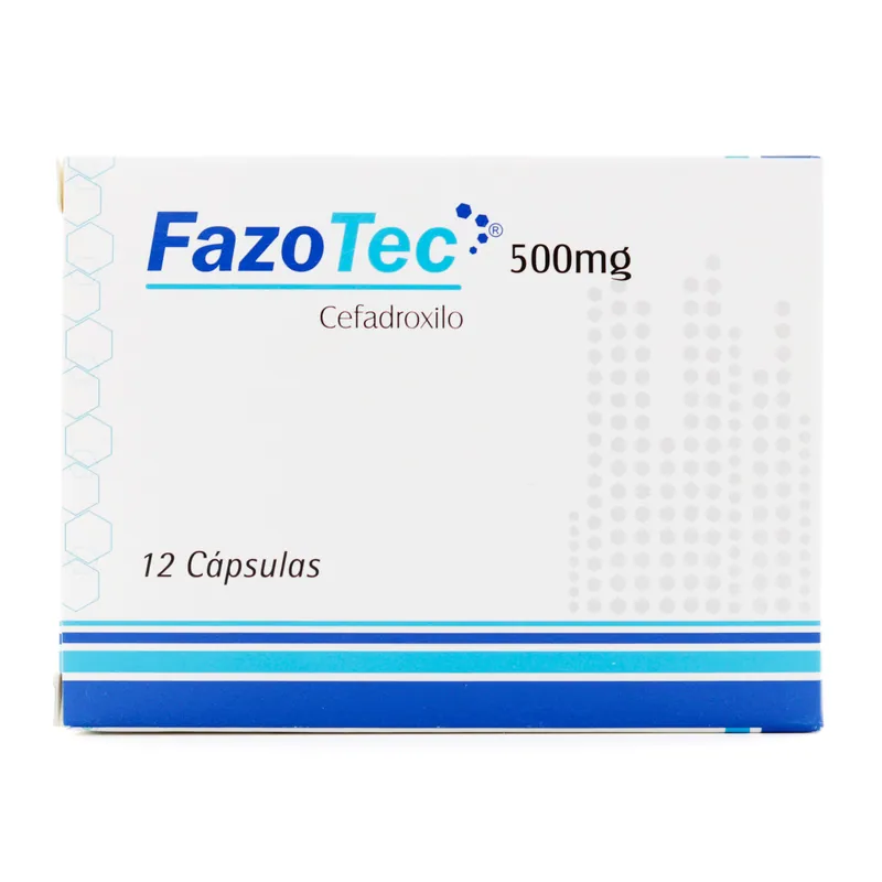 Fazotec 500 mg 12 cápsulas