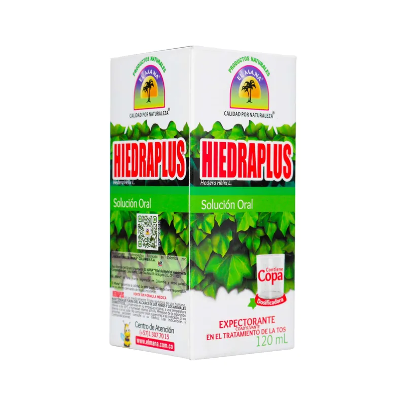 Hiedra Plus Expectorante 120 mL