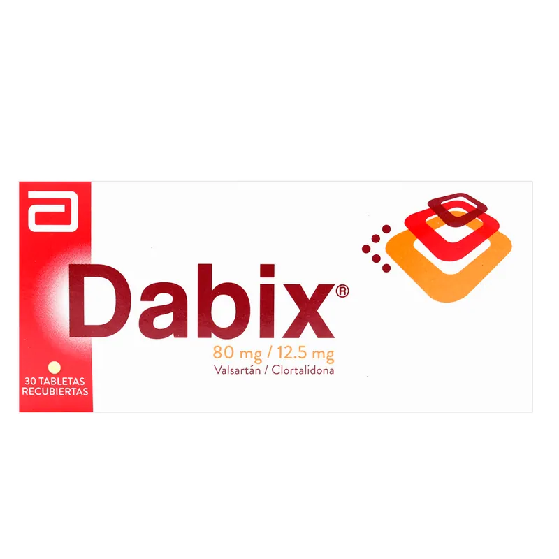 Dabix 80/12.5 mg 30 tabletas AG