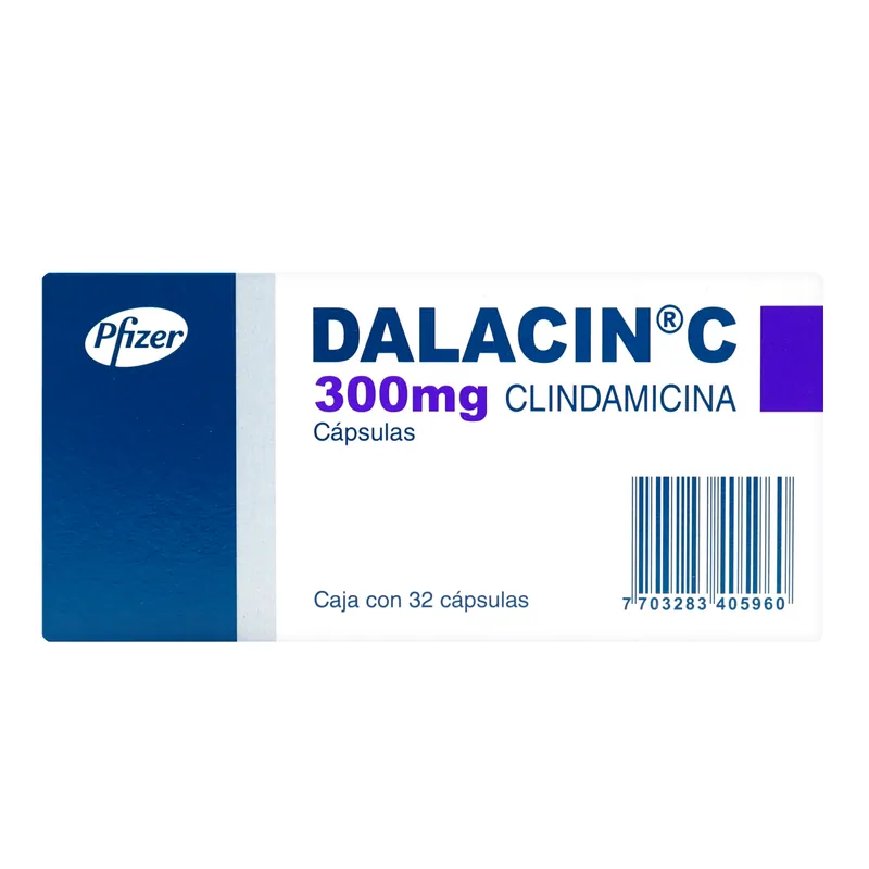 Dalacin C 300 mg 32 cápsulas