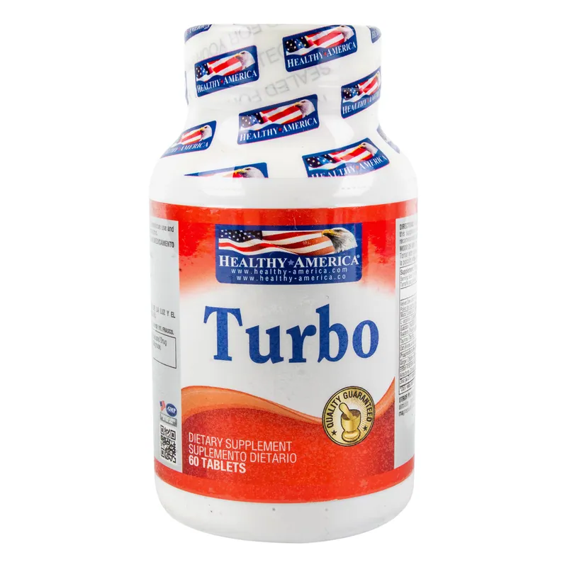 Suplemento Dietario Turbo 60 tabletas