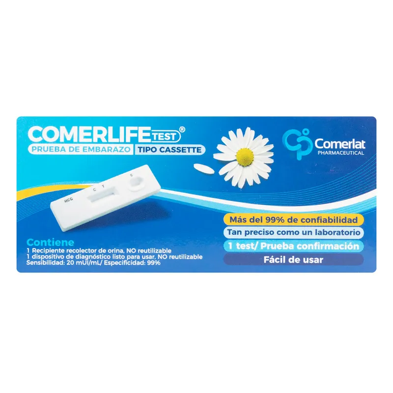 Prueba Emb Comerlife Test Tipo Cassette