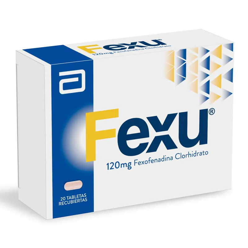 Fexu 120 mg 20 tabletas