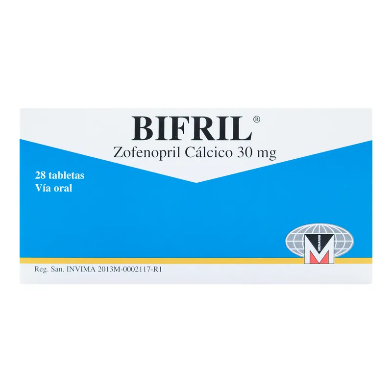 Bifril 30 mg 28 tabletas