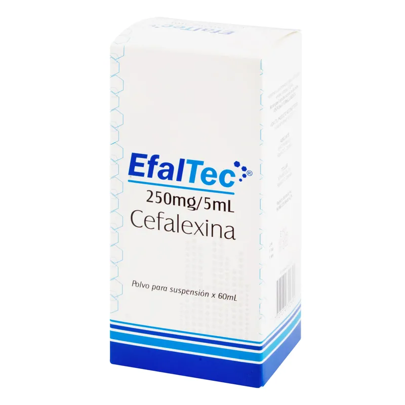 Efaltec 250 mg/5 mL suspensión 60 mL