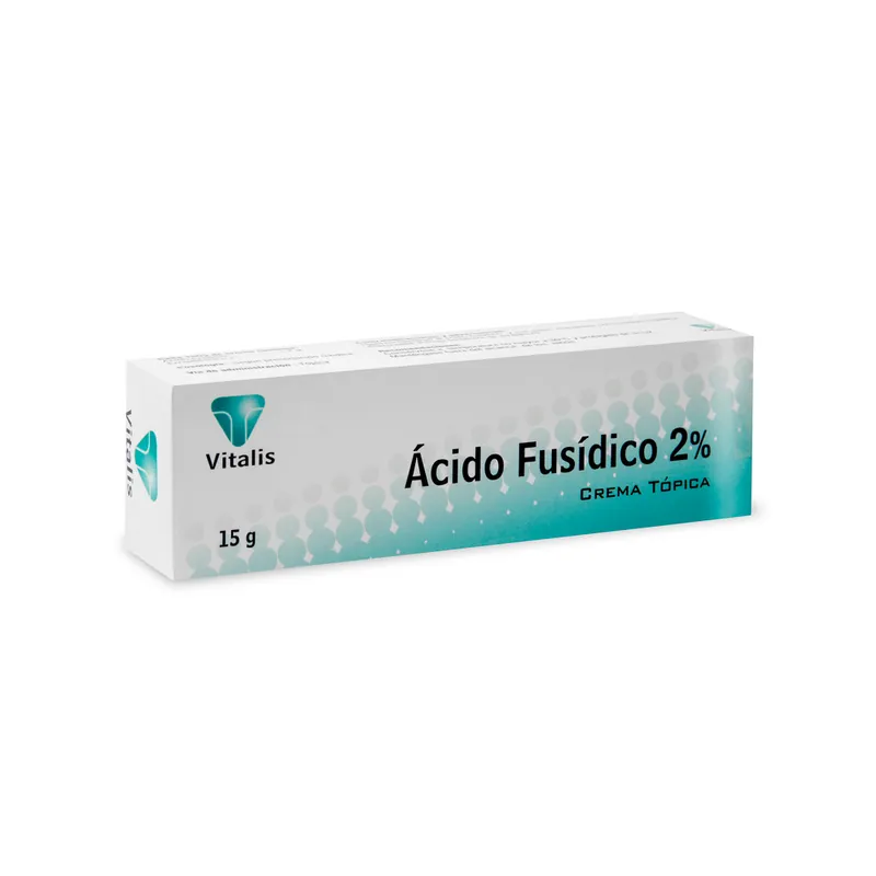 Ácido fusídico 2% crema 15 g VT