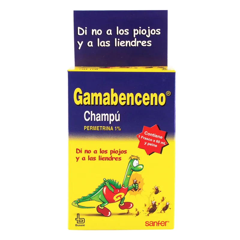 Champú Gamabenceno 60 mL