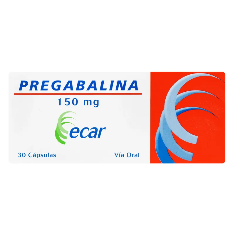 Pregabalina 150 mg 30 cápsulas EC