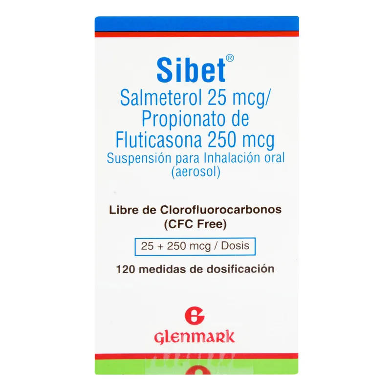 Sibet 25/250 mcg Inha 120 dosis