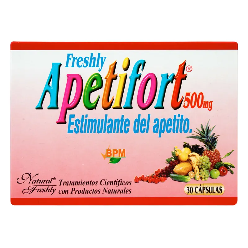 Apetifort 30 cápsulas