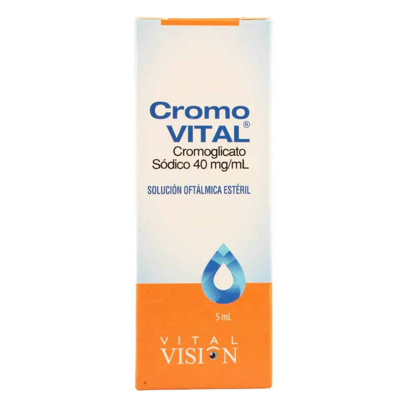 Cromovital 4% oftálmico 5 mL VT