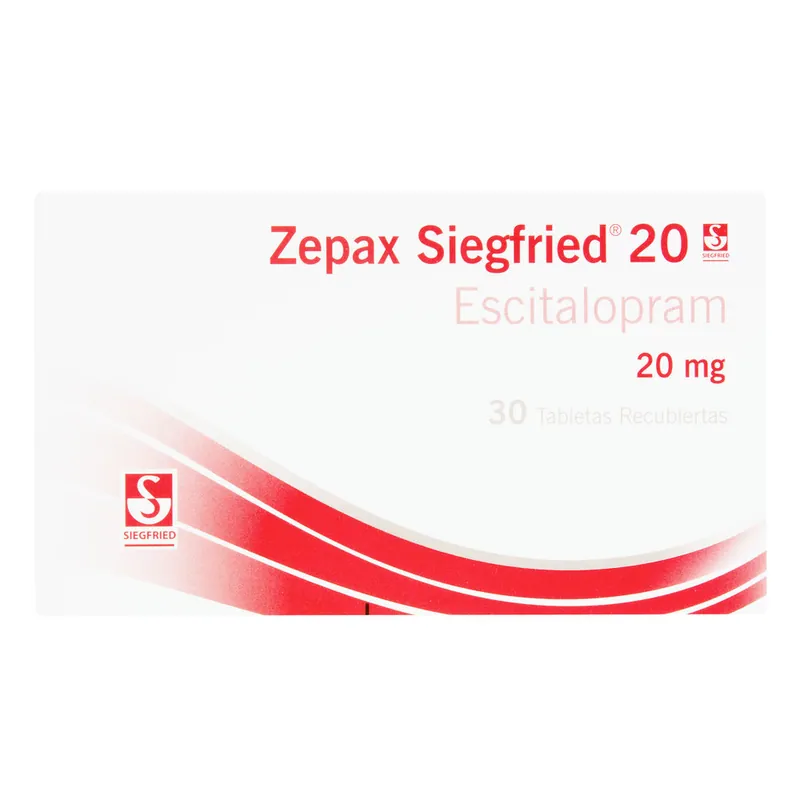 Zepax Siegfried 20 mg 30 tabletas