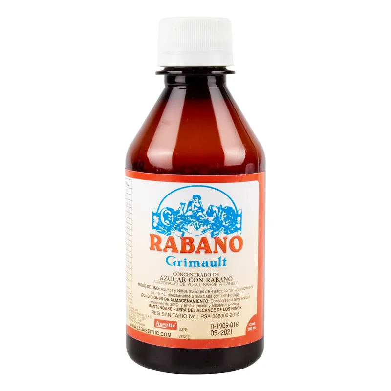 Rabano jarabe 200 mL
