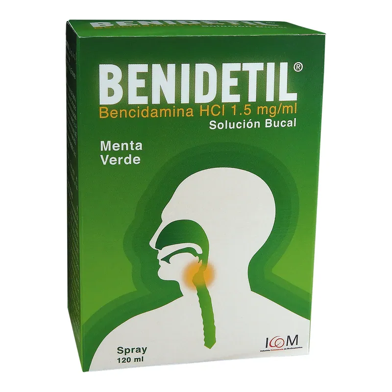 Benidetil 1.5 mg Ment 120 mL spray ICOM