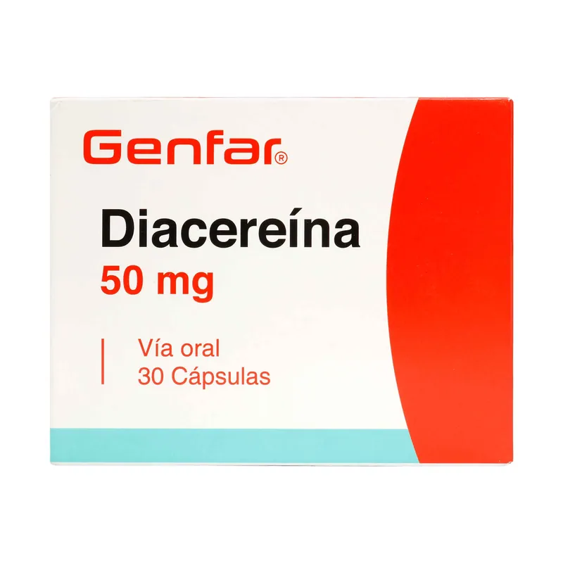 Diacereina 50 mg 30 cápsulas GF