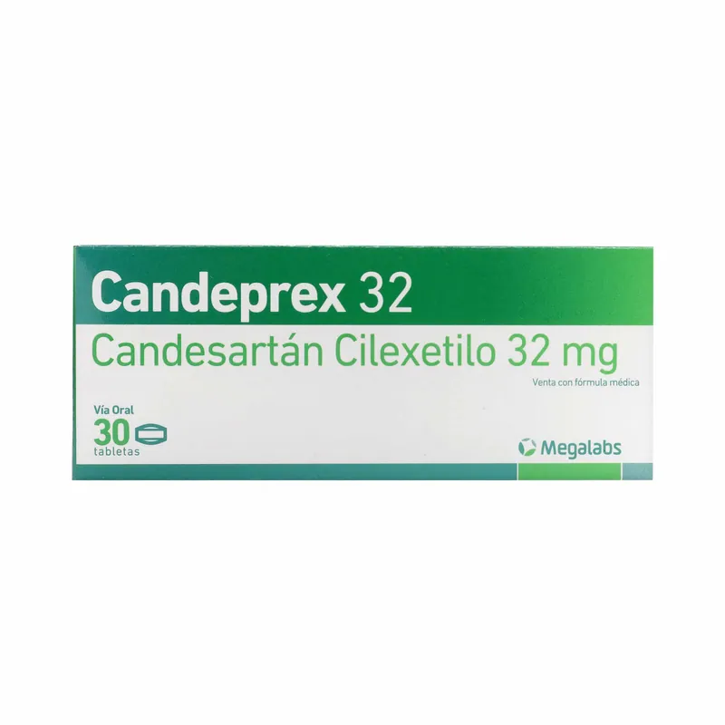 Candeprex 32 mg 30 tabletas