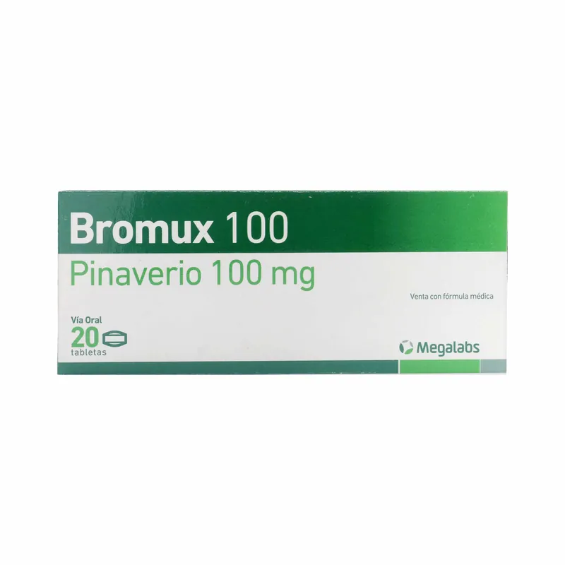 Bromux 100 mg 20 tabletas