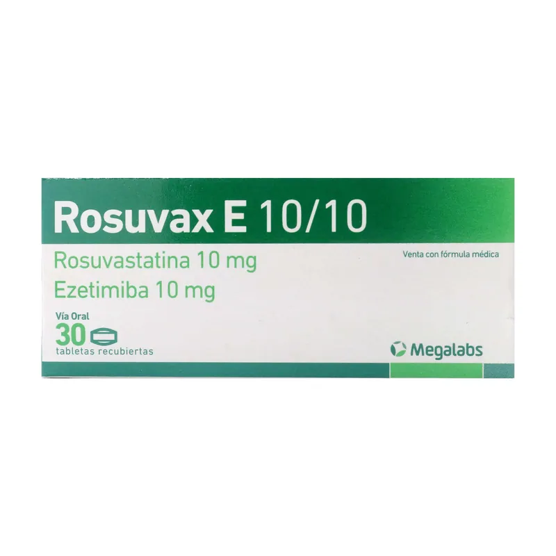 Rosuvax E 10 mg 30 tabletas