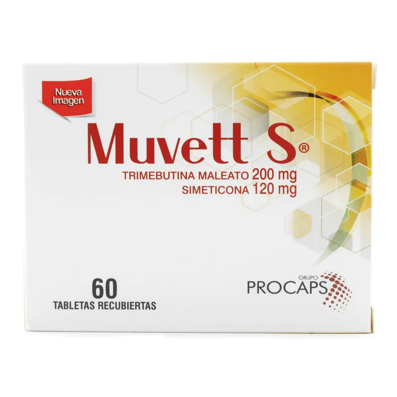 Muvett S 200/120 mg 60 tabletas