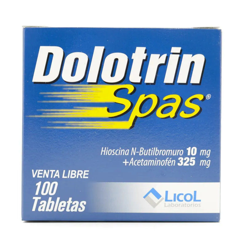 Dolotrin Spas 100 tabletas