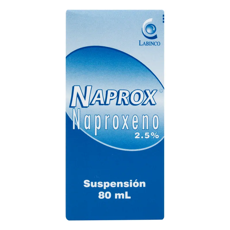 Naprox 2.5% suspensión 80 mL