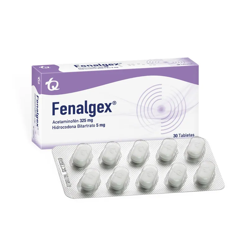 Fenalgex 30 tabletas
