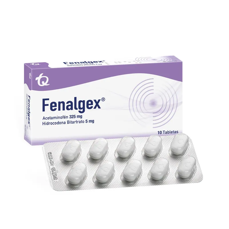 Fenalgex 10 tabletas