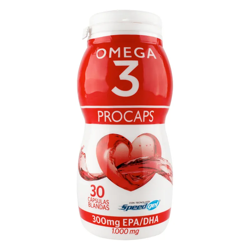 Omega 3 300 mg Epa/dha 30 cápsulas PC