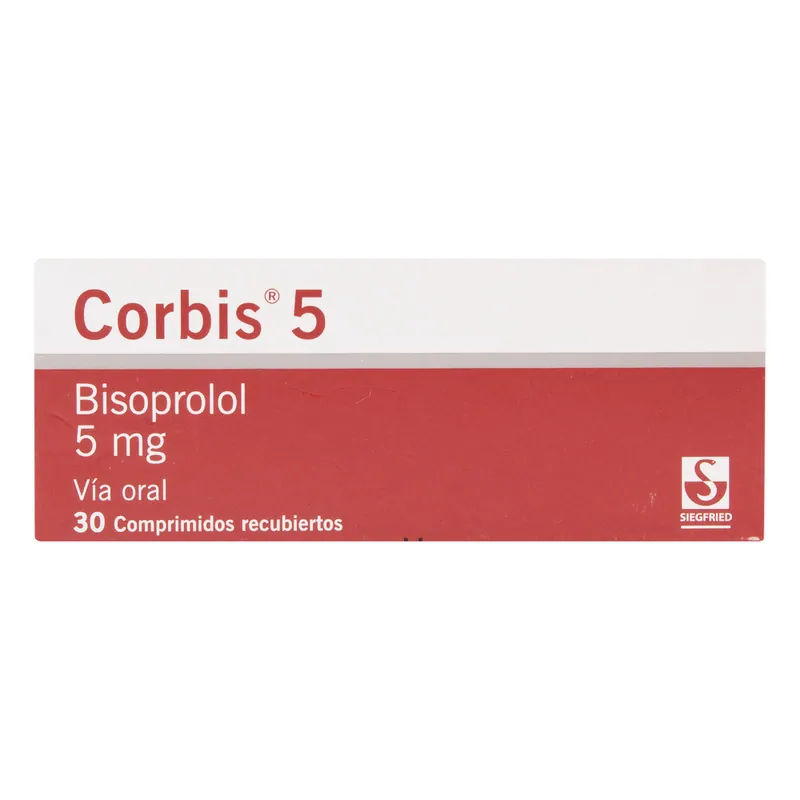 Corbis Bisoprolol 5 mg 30 tabletas