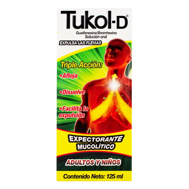 Tukol-D Expectorante solución Oral 125 mL