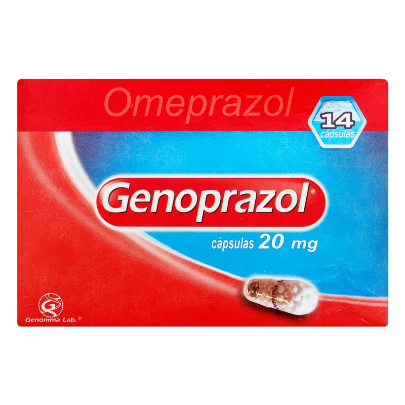 Genoprazol 20 mg 14 cápsulas