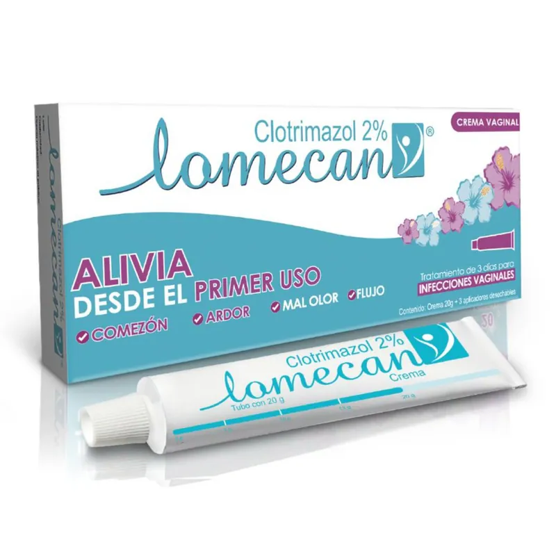 Lomecan Clotr 2% crema Vaginal 20 g
