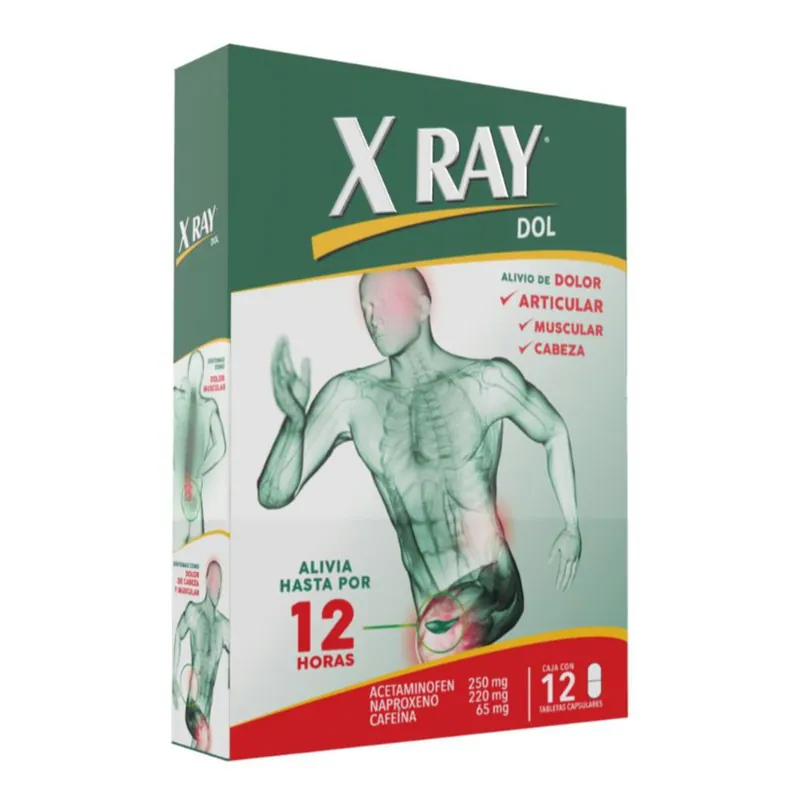 X Ray Dol 12 tabletas