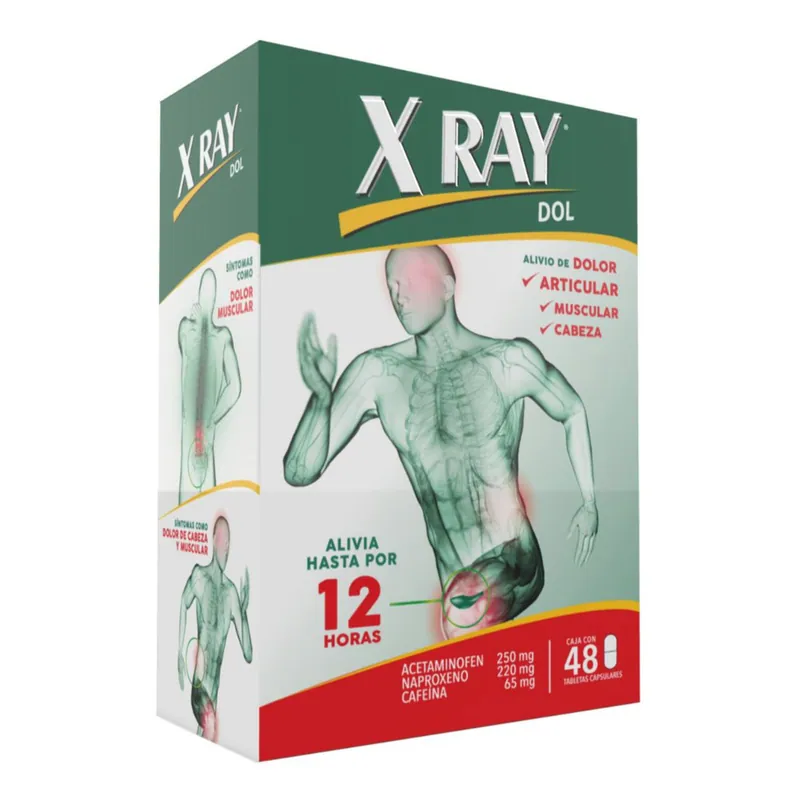 X Ray Dol 48 tabletas